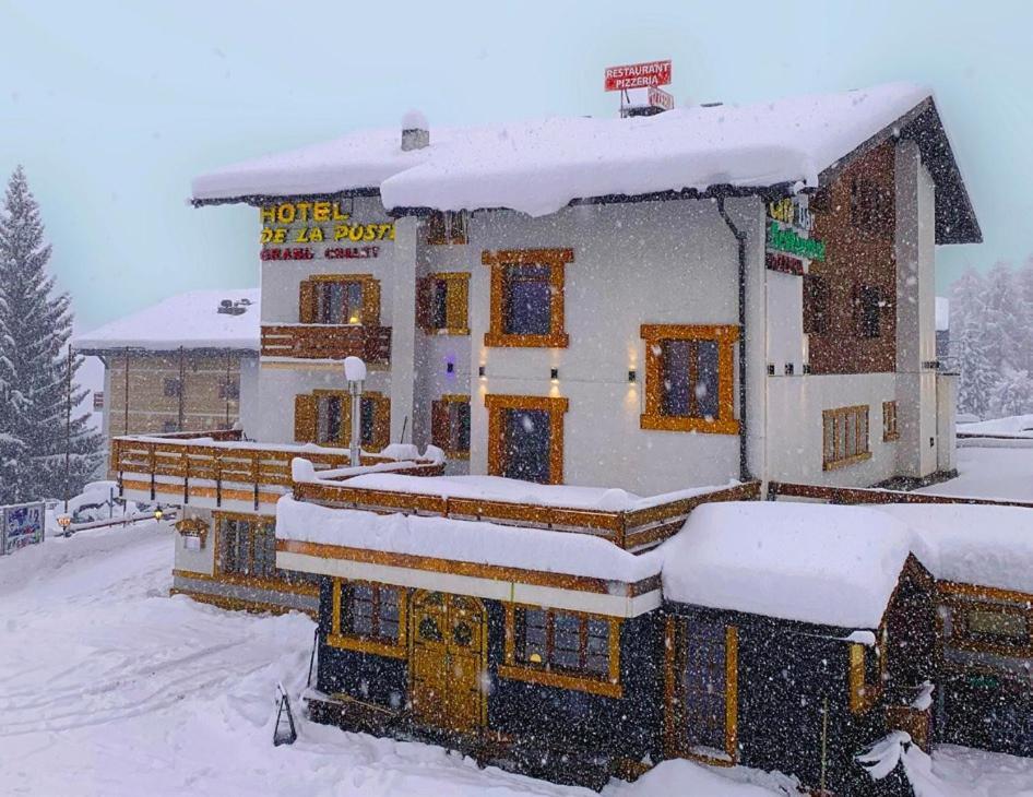 Hotel De La Poste La Tzoumaz Exterior foto